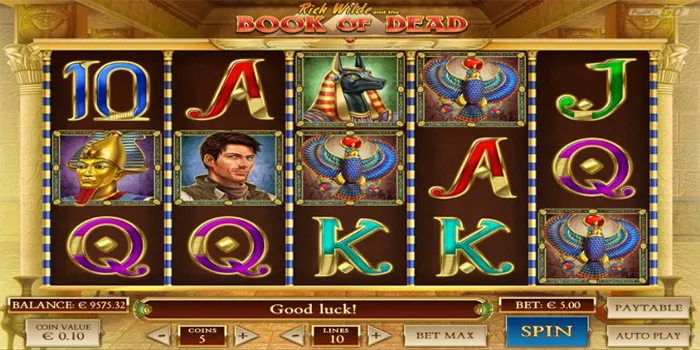 Fitur Bonus Slot Book of Dead